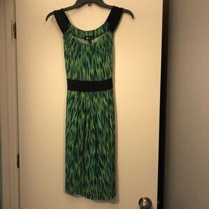 Women’s ABStudio Green and black sleeveless small